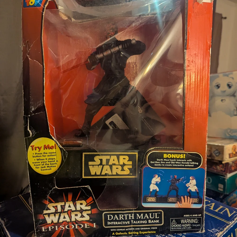 Star Wars Darth Maul Interactive Talking Bank